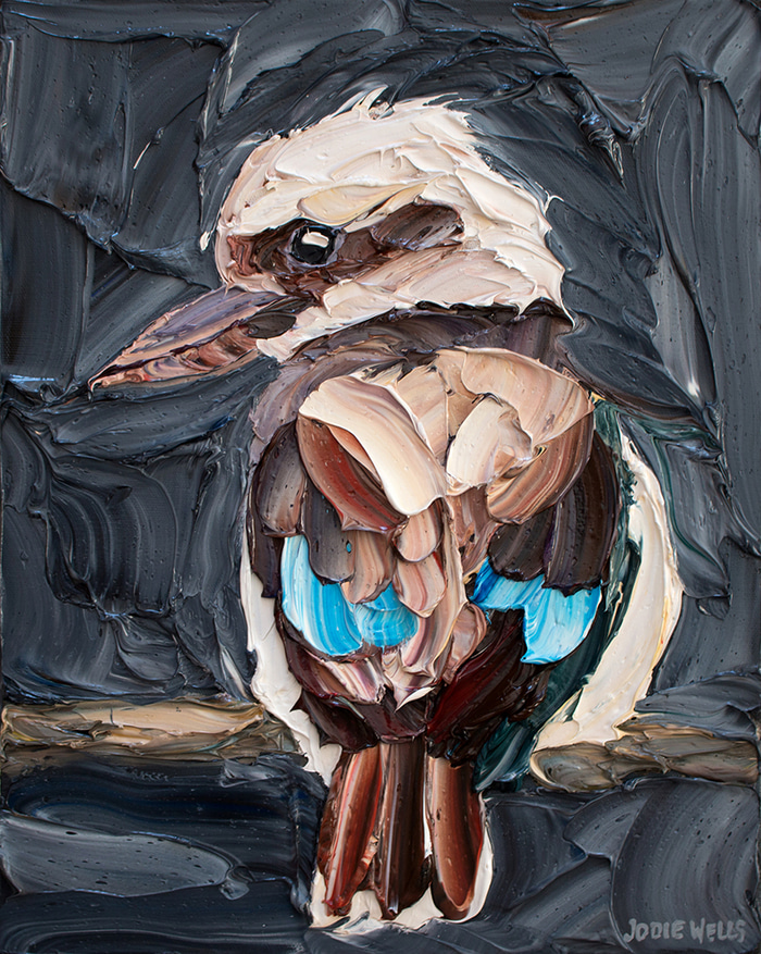 Astute Kookaburra by Jodie Wells | Lethbridge Gallery